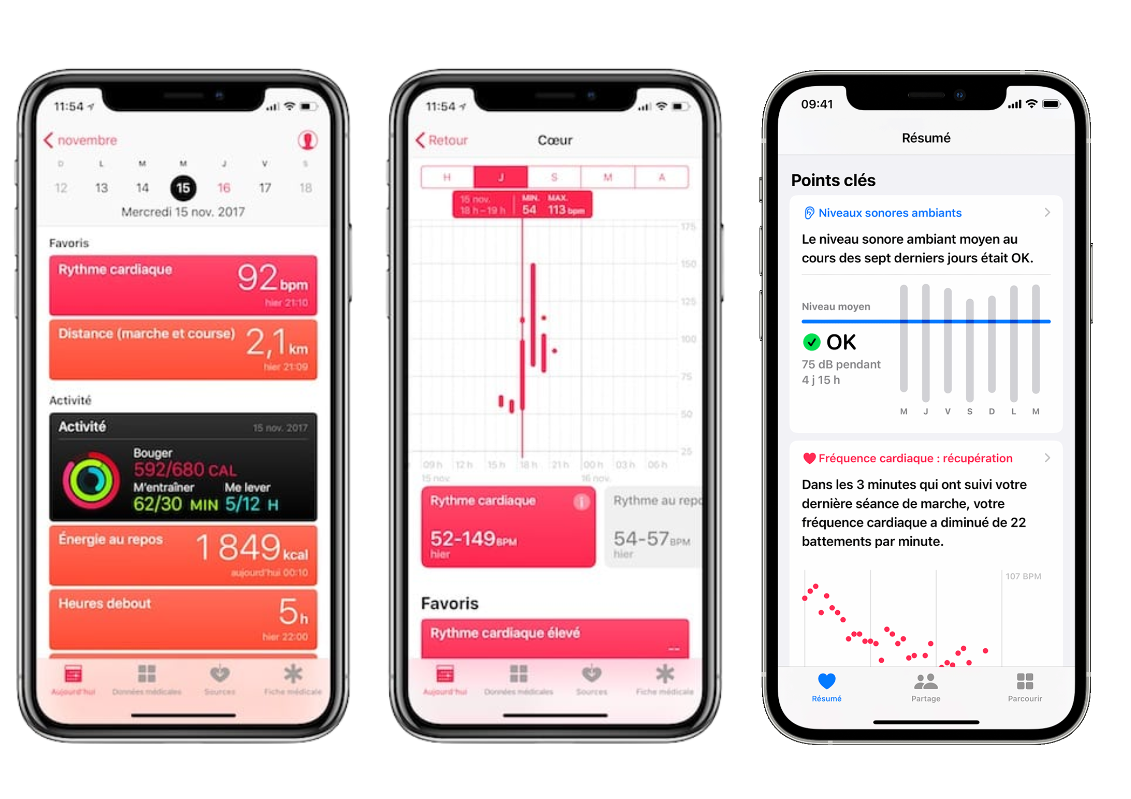apple watch serie 7 app sante